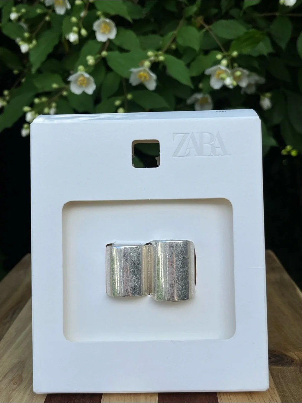 Zara double embossed